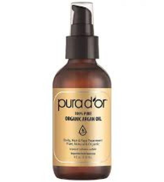 Pura Dor Pure Organic Argan Oil – 118ml for Deep Nourishment & Hydration