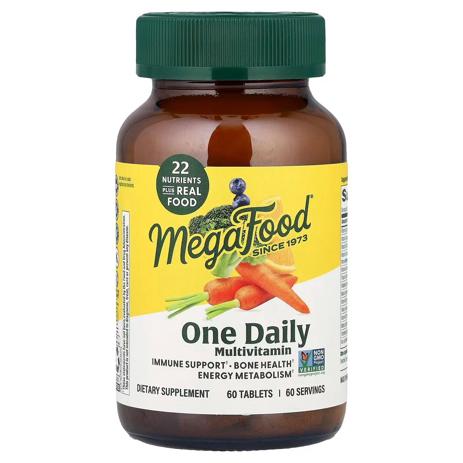 MegaFood One Daily Multivitamin 60 Tablets For Adults