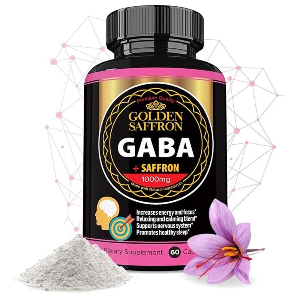 Golden Saffron GABA + Saffron - 1000mg