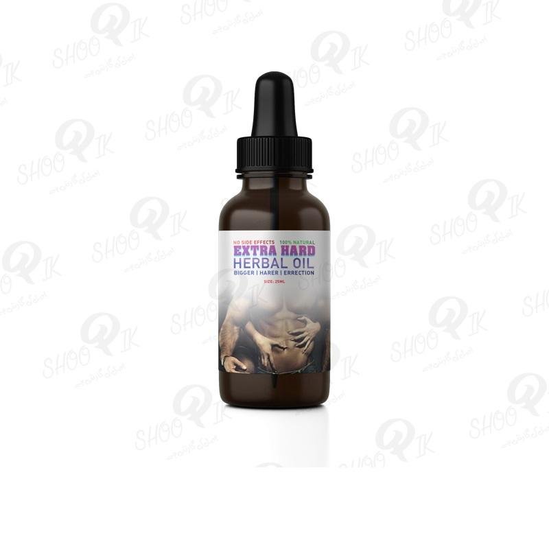 Extra Hard Herbal Oil – 60ml for Strength & Performance Enhancement
