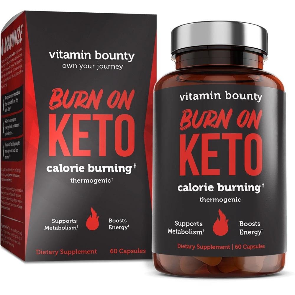 Vitamin Bounty Burn on Keto - Thermogenic Metabolism Support