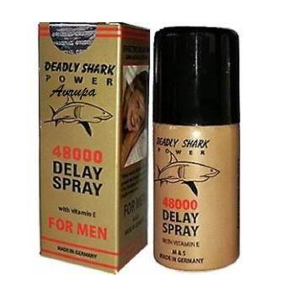 Deadly Shark Power 48000 – 40ml for Long-Lasting Performance & Stamina