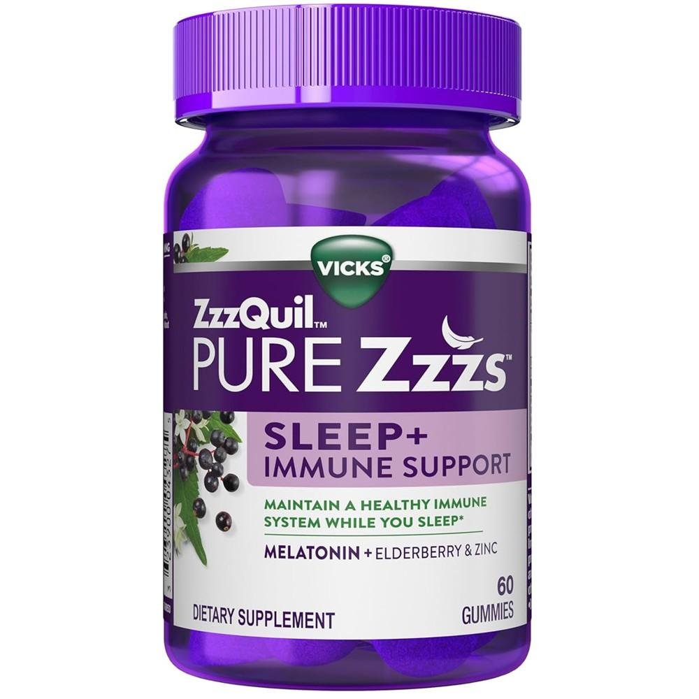 Vicks ZzzQuil Pure Zzzs Sleep + Immune Support