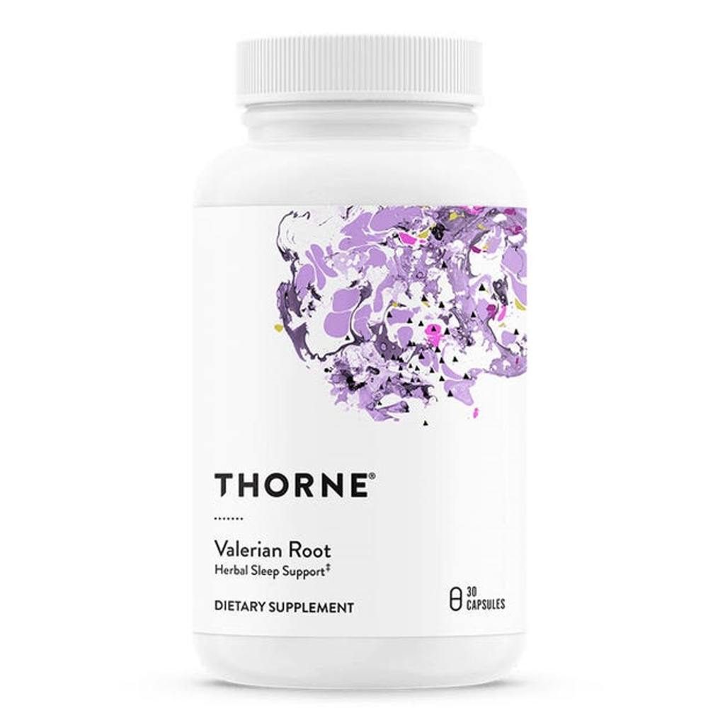 Thorne Valerian Root Herbal Sleep Support - 30 Capsules