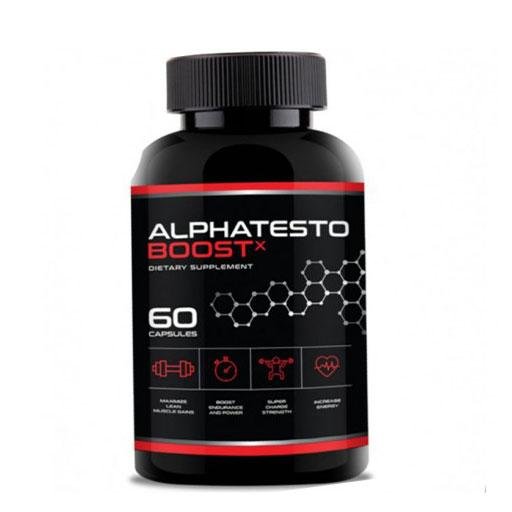 AlphaTesto Boost X – Advanced Testosterone & Performance Booster (60 Capsules)