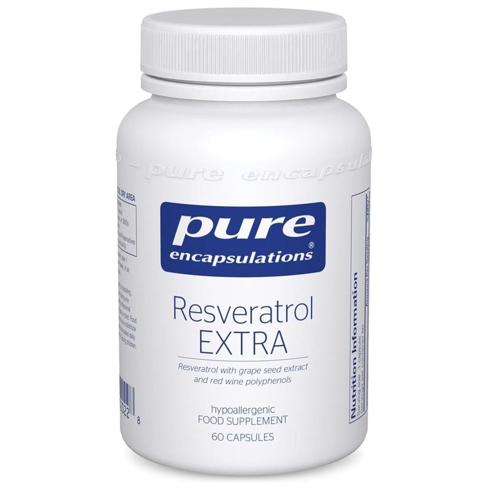 Pure Encapsulations Resveratrol EXTRA – Hypoallergenic