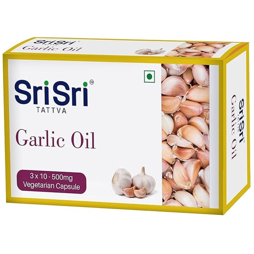 SriSri TATTVA Garlic Oil - Herbal Wellness
