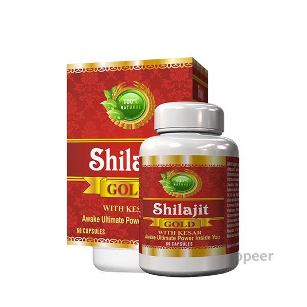 Shilajit Gold – 100% Ayurvedic Capsules for Energy & Vitality