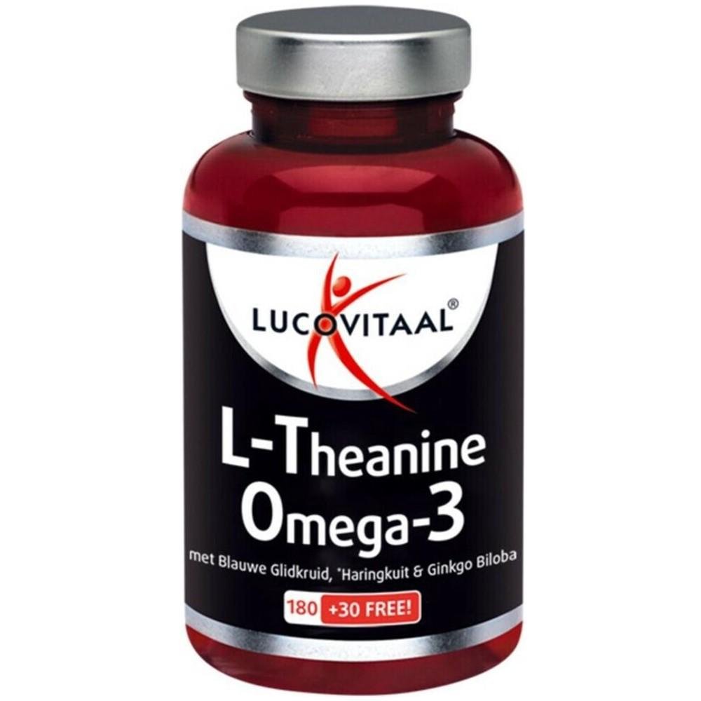 Lucovitaal L-Theanine Omega-3 Softgels