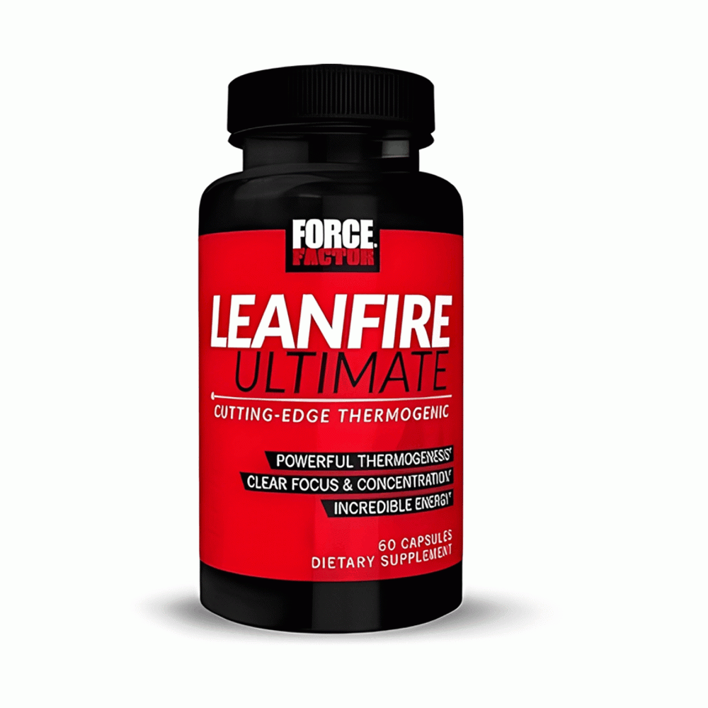 Force Factor Lean Fire Ultimate – Extreme Thermogenic & Focus Formula | 60 Capsule