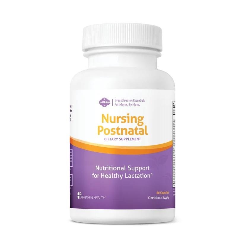 Fairhaven Health Milkies Nursing Postnatal Nutritional Support 60 Capsules