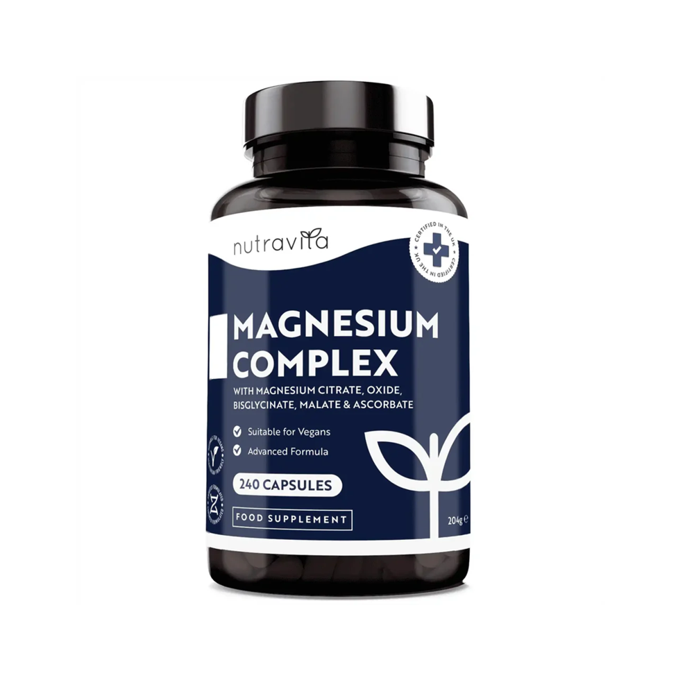 Nutravita Magnesium Complex – 240 Capsules