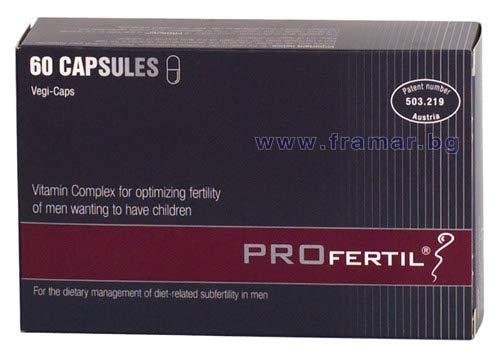 Profertil for Men – Reproductive Health Support (60 Capsules) by Lenus Pharma