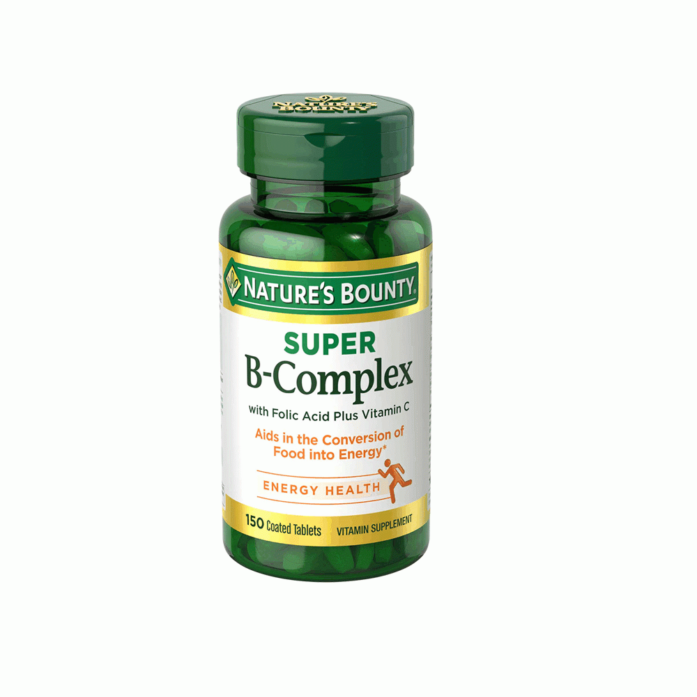 Nature's Bounty Super B-Complex – Energy & Metabolism Support | 150 Tablets