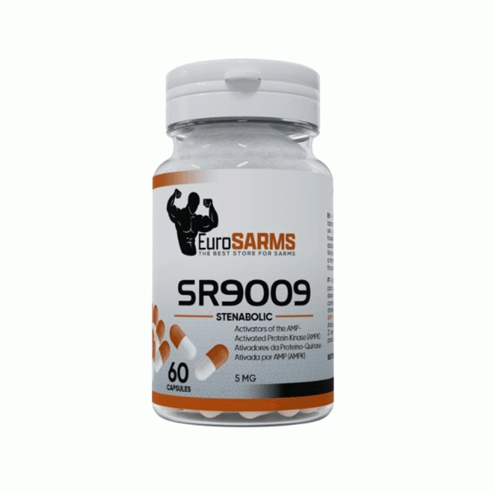 EuroSARMS SR9009 Stenabolic – Elite AMP Activator 5mg 60 Capsules