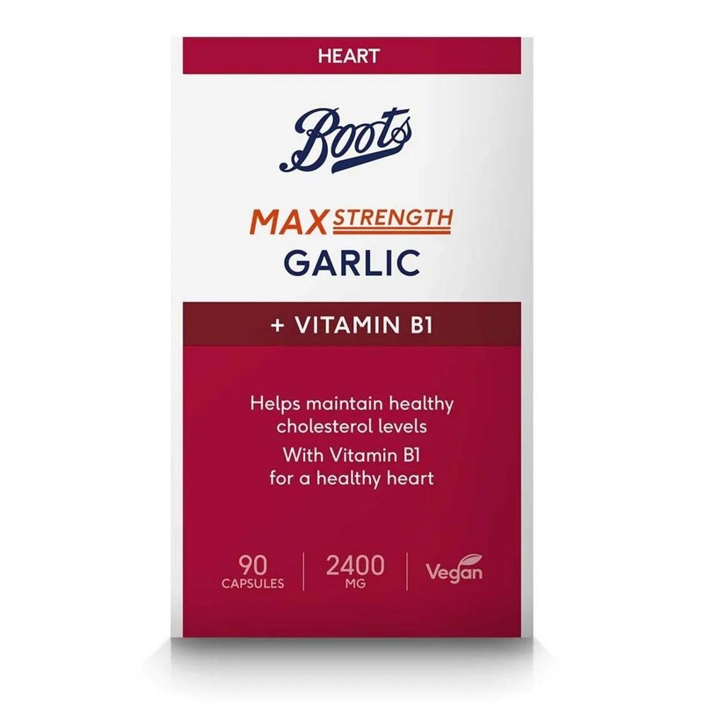 Boots Max Strength Garlic + Vitamin B1
