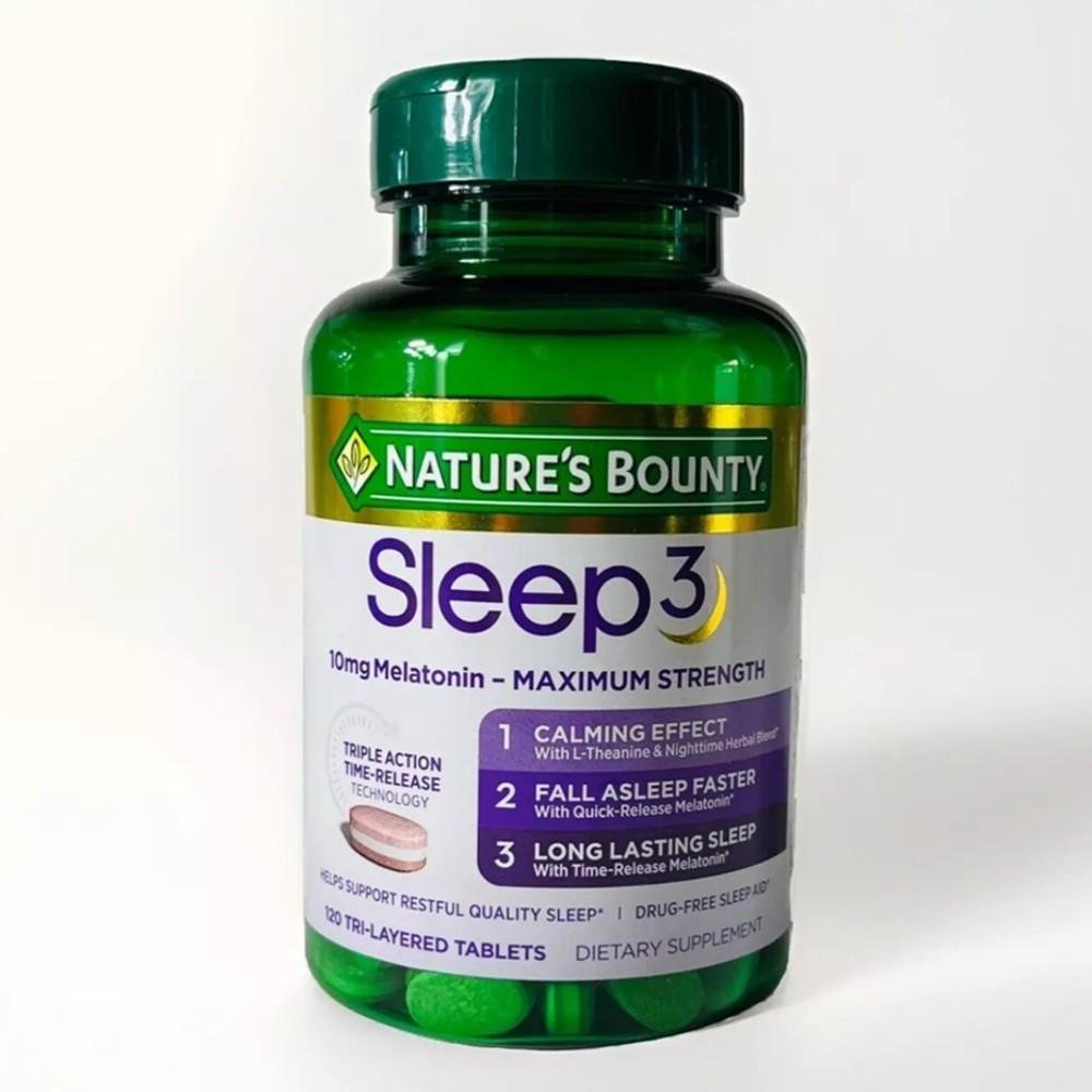 Nature's Bounty Sleep3 10mg Melatonin