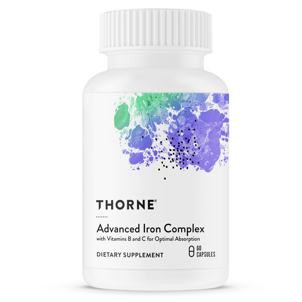 Thorne Advanced Iron Complex (formerly Ferrasorb) 60 Capsules