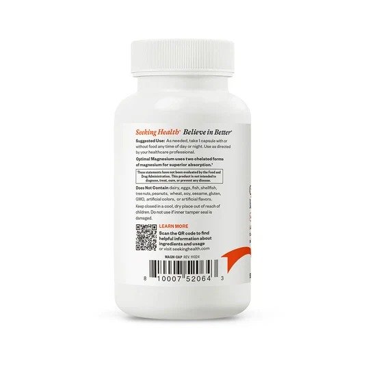 Seeking Health Optimal Magnesium 60 Capsules Pakistan thumbnail 5