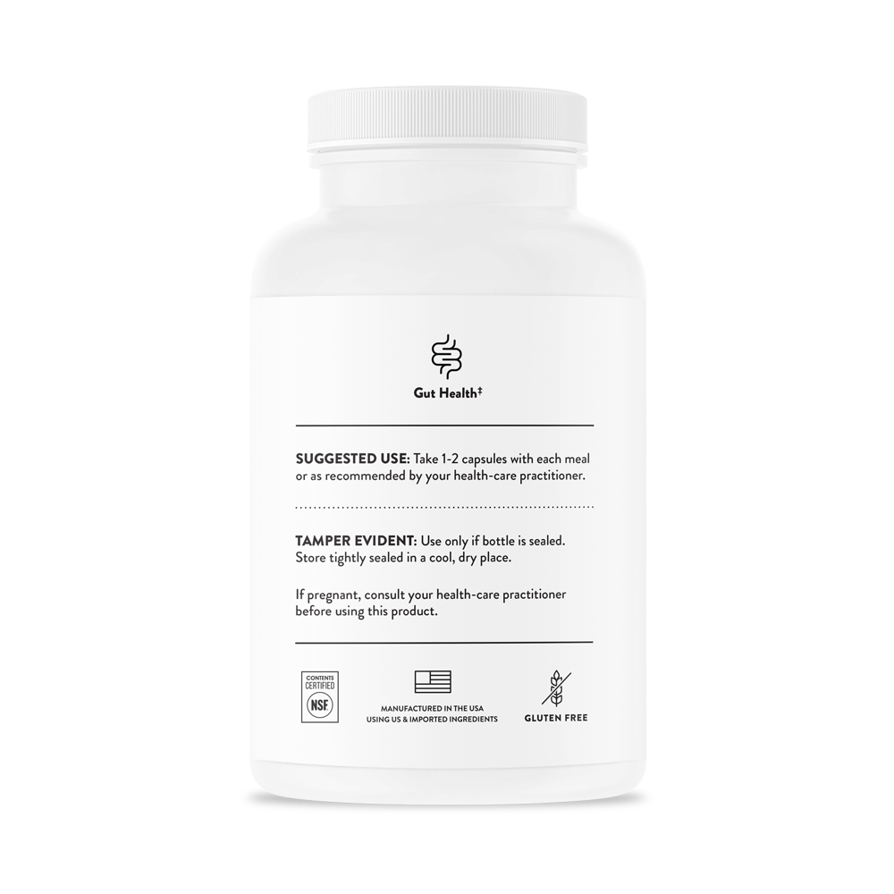 Thorne Betaine Hcl & Pepsin 225 Capsules Pakistan thumbnail 3
