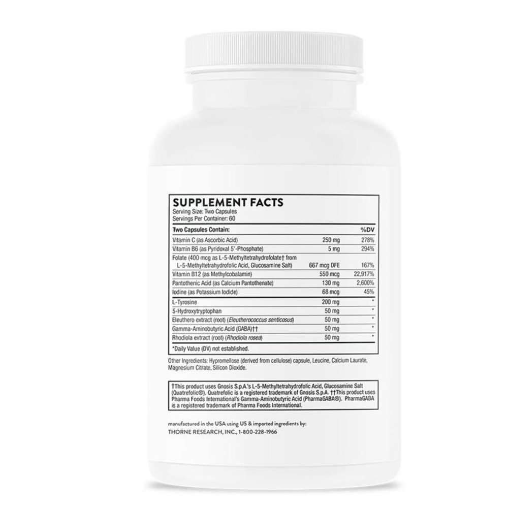 Thorne Emotion Balance Support - 120 Capsules thumbnail 3