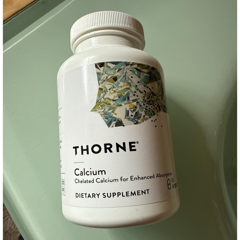 Thorne Calcium Chelated Calcium for Enhanced Absorption - 120 Capsules thumbnail 5