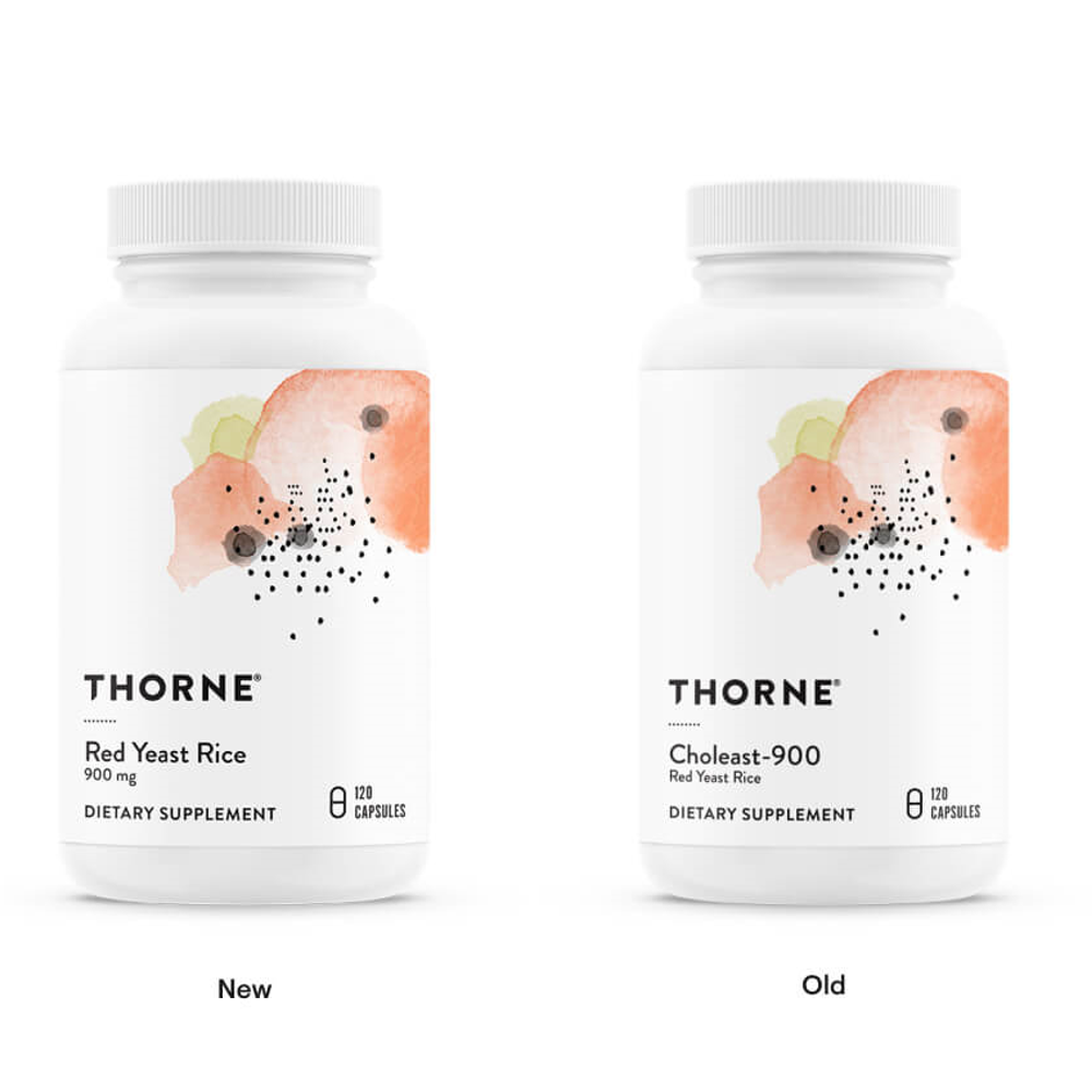 Thorne Red Yeast Rice (Formerly Choleast-900) - 120 Capsules thumbnail 2