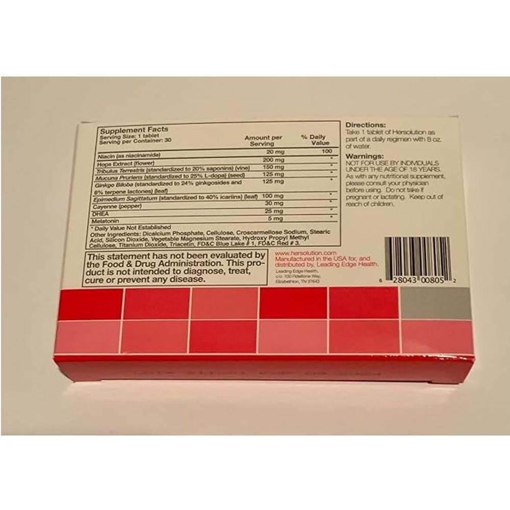 Leading Edge Health HerSolution - 30 Tablets thumbnail 2