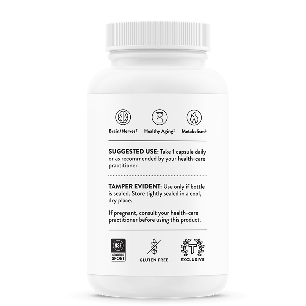 Thorne NiaCel 400 | Boosts Cellular Energy - 60 Capsules thumbnail 2