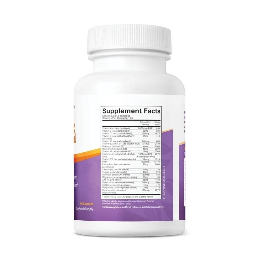 Fairhaven Health Milkies Nursing Postnatal Nutritional Support 60 Capsules thumbnail 3