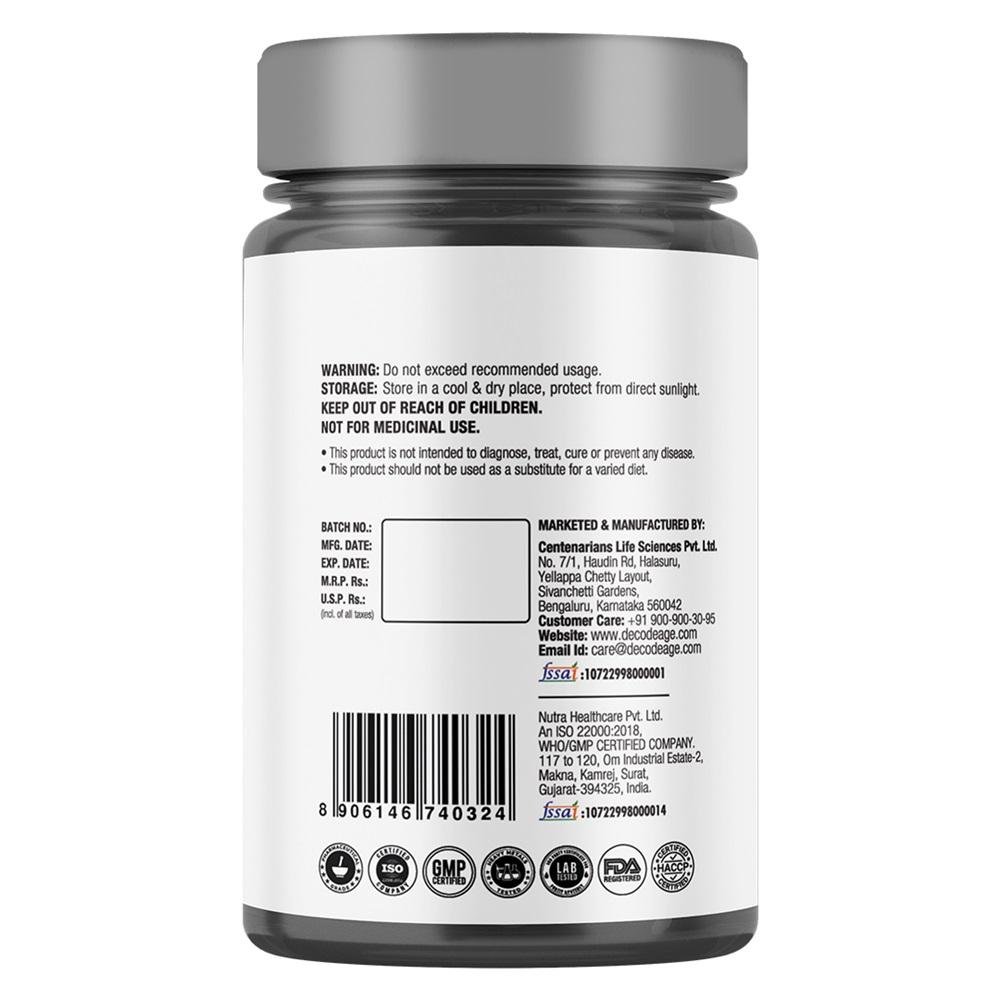 Decode Age® Spermidine - 60 Vegan Capsules thumbnail 3