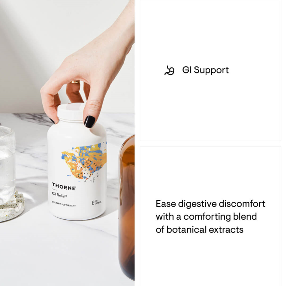 GI Relief by Thorne - 180 Capsules thumbnail 3