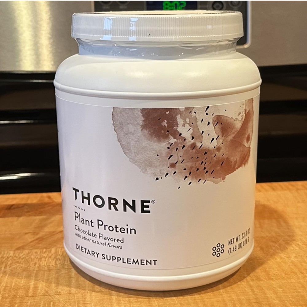 Thorne Plant Protein - Chocolate - 40 Scoops thumbnail 4