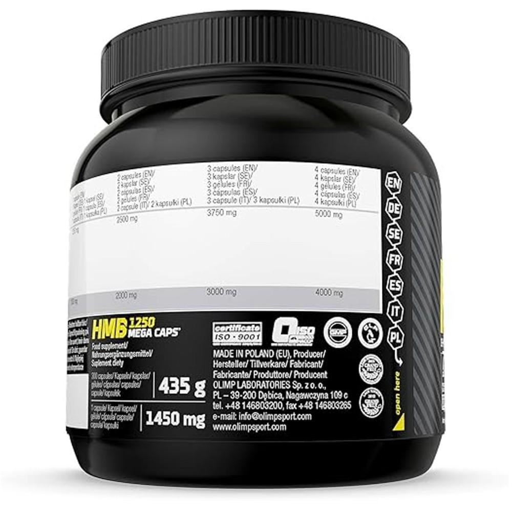 Olimp Sport Nutrition HMB 1250 Mega Caps thumbnail 3