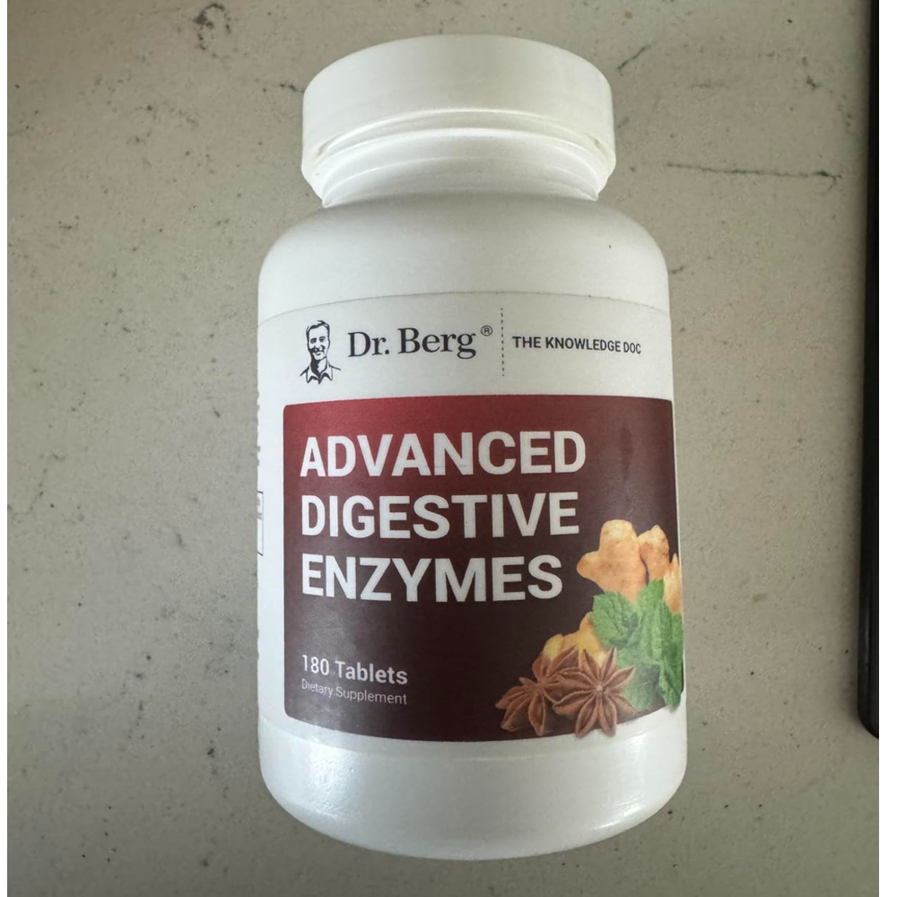 Dr Berg Advanced Digestive Enzymes with Apple Cider Vinegar – 180 Capsules thumbnail 5