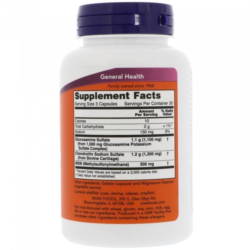 Glucosamine & Chondroitin with Msm thumbnail 2