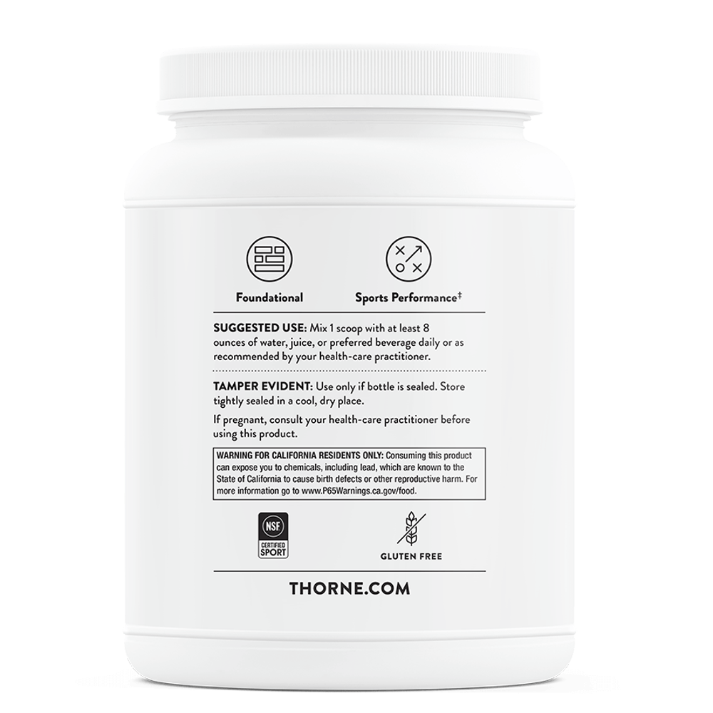 Thorne Whey Protein Isolate - Chocolate 30 Scoops thumbnail 3