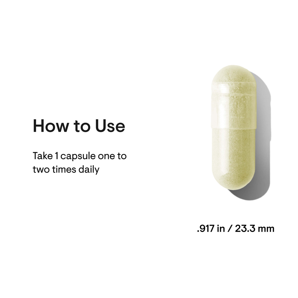 Thorne Broccoli Seed Extract with Myrosinase for Enhanced Bioavailability - 60 Capsules thumbnail 3