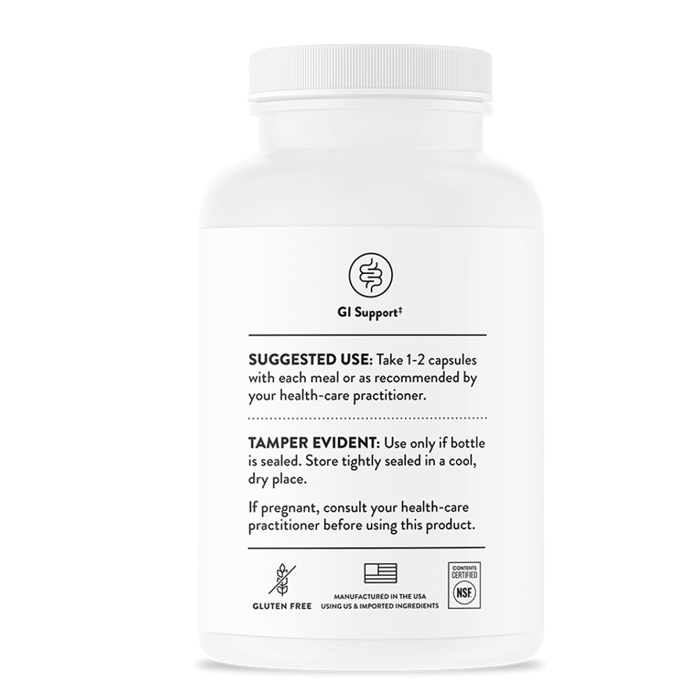 Thorne Pancreatic Enzymes for Digestive Support - 180 Capsules thumbnail 2