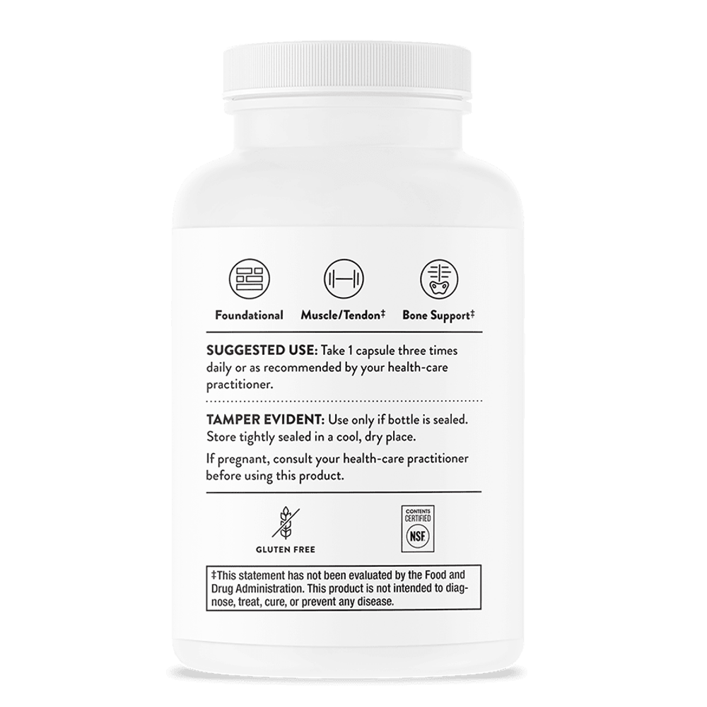 Thorne Calcium-Magnesium Malate - 240 Capsules thumbnail 2