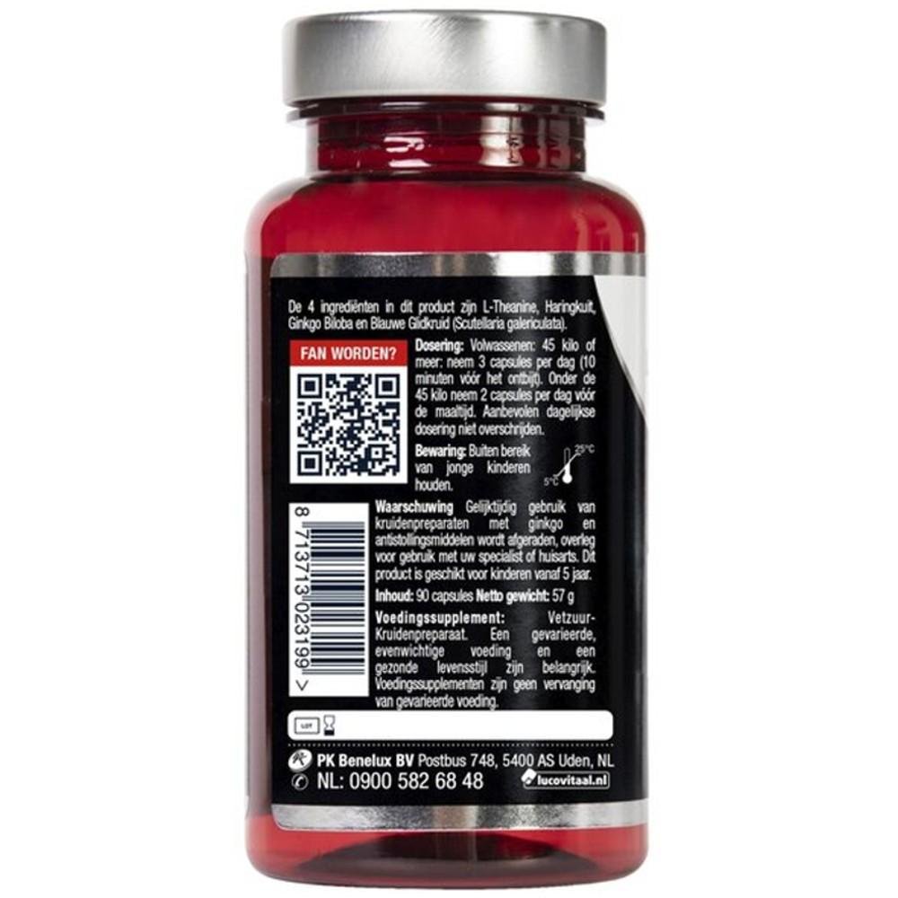 Lucovitaal L-Theanine Omega-3 Softgels thumbnail 3