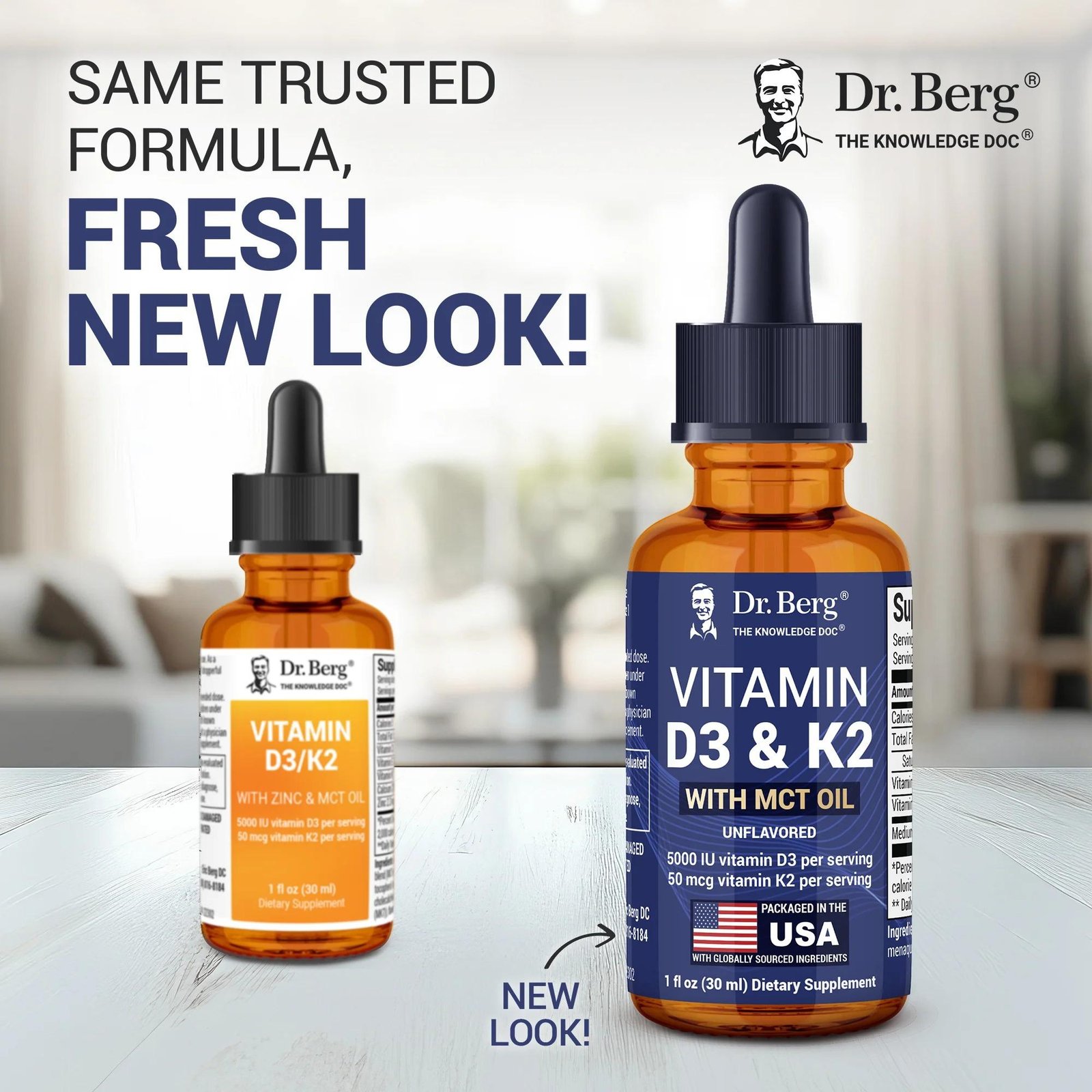 Dr Berg Vitamin D3 and K2 Liquid with Mct Oil – 30 Ml thumbnail 3