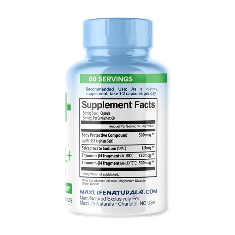MaxLife Naturals Proheal+ BPC-157 & TB4 thumbnail 2