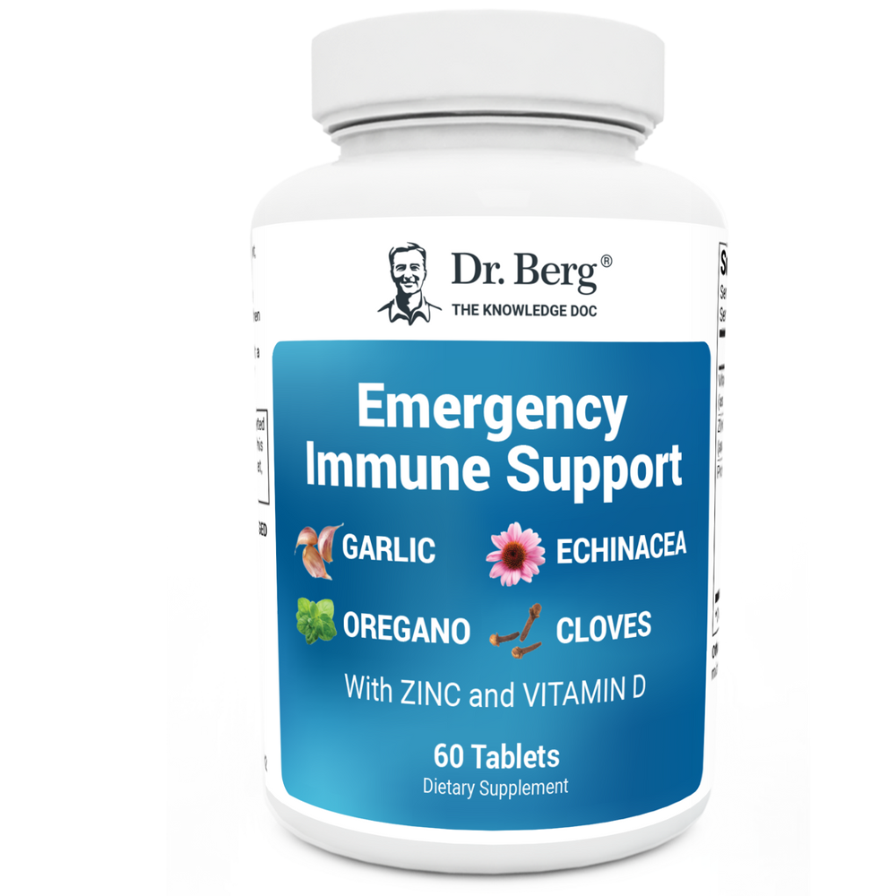 Dr Berg Emergency Immune Support with Zinc and Vitamin D – 60 Tablets thumbnail 2