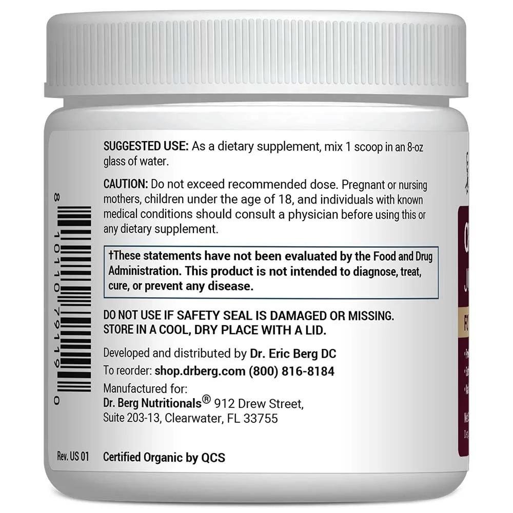 Dr Berg Organic Beetroot Juice Powder | Support Heart Health - 90g thumbnail 3