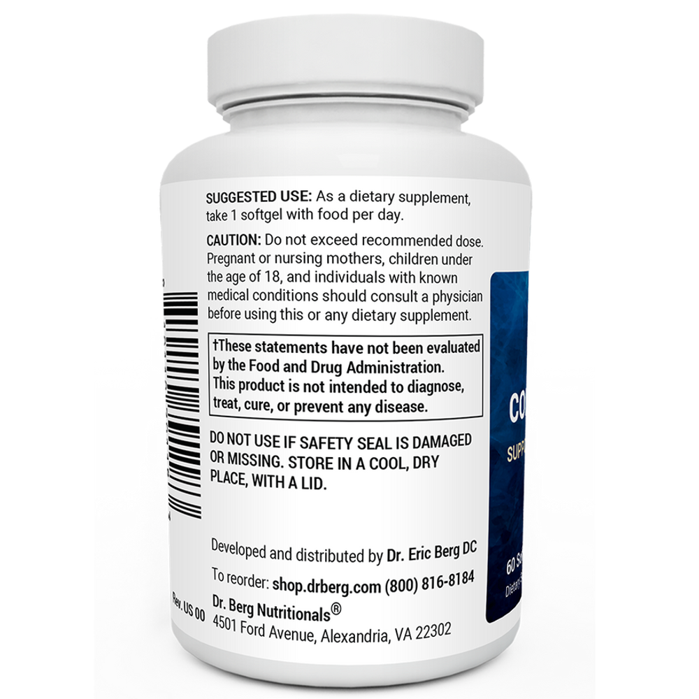 Dr Berg Omega Pure Cod Liver Oil for Heart and Brain 1250mg thumbnail 2