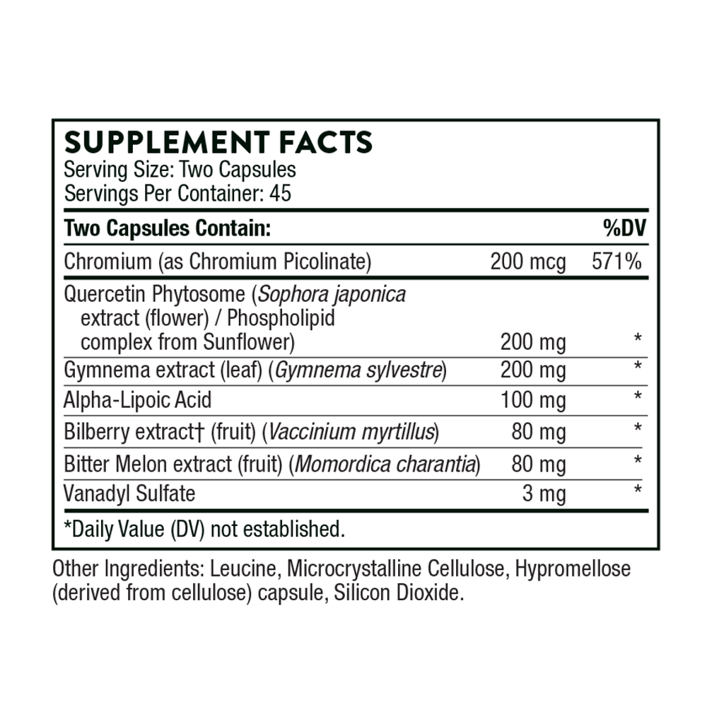 Thorne Diabenil® - 90 Capsules thumbnail 4