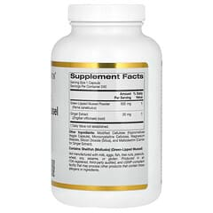 California Gold Nutrition New Zealand Green-Lipped Mussel with Ginger Extract 500 Mg 240 Veggie Capsules thumbnail 2