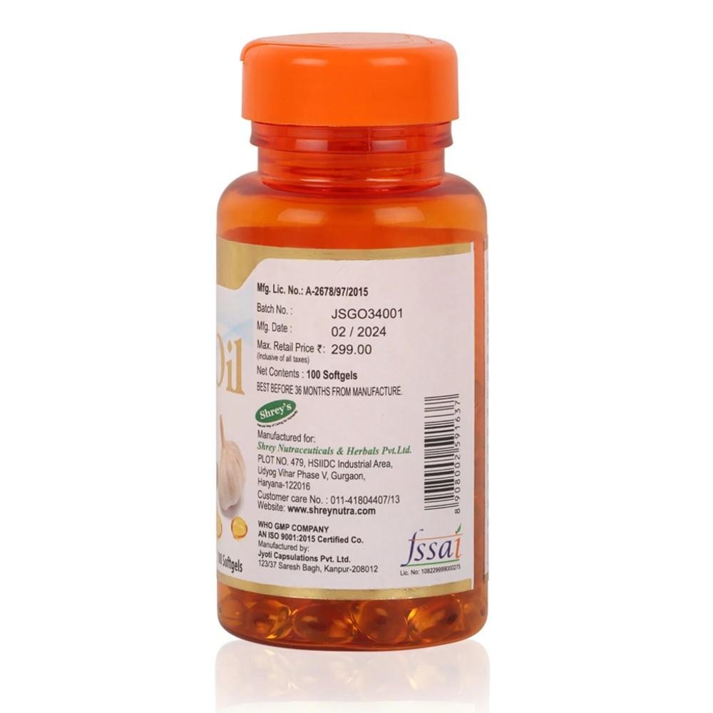 Shrey's Garlic Oil - Improves Overall Health thumbnail 2