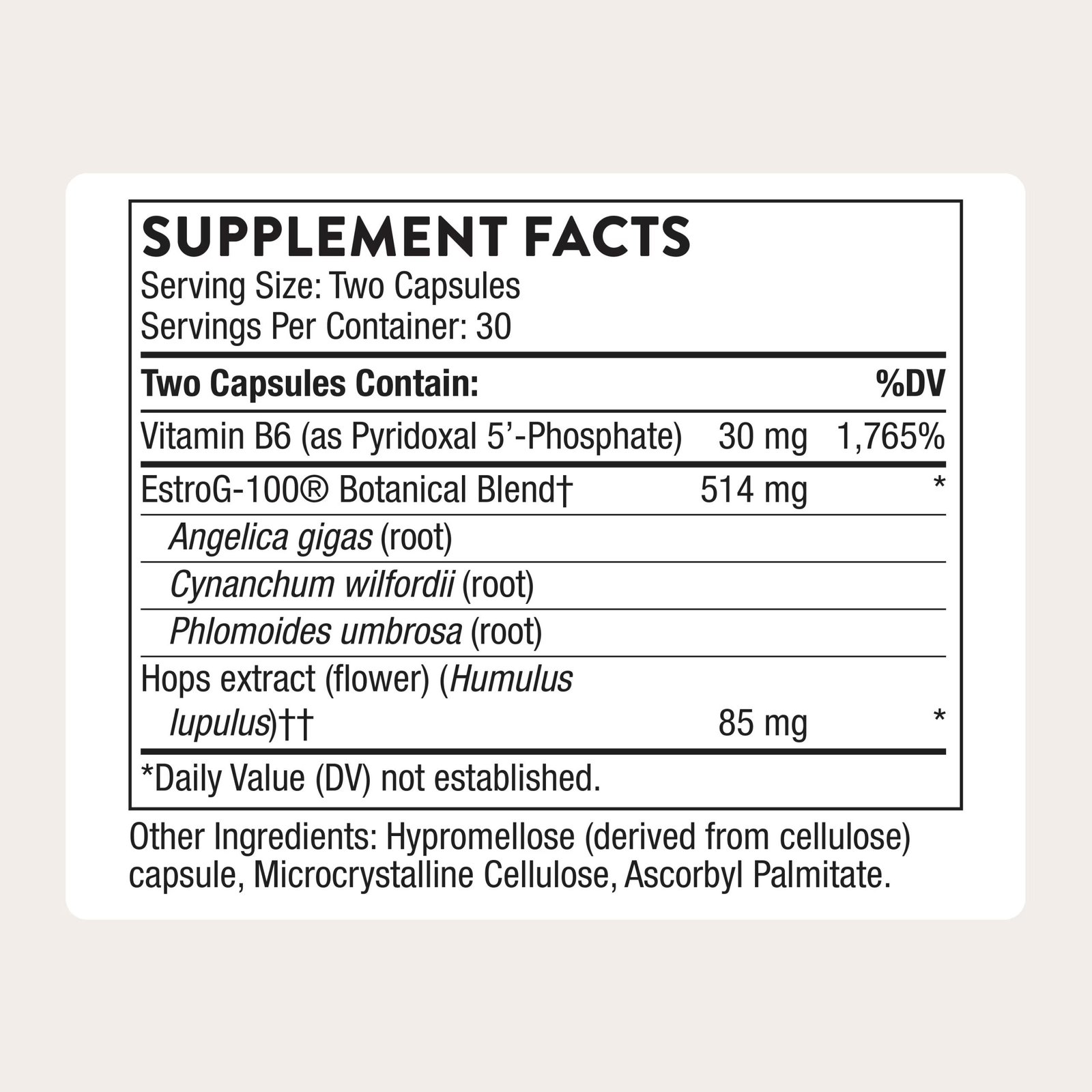 Thorne Perimenopause Complete - 60 Capsules thumbnail 7